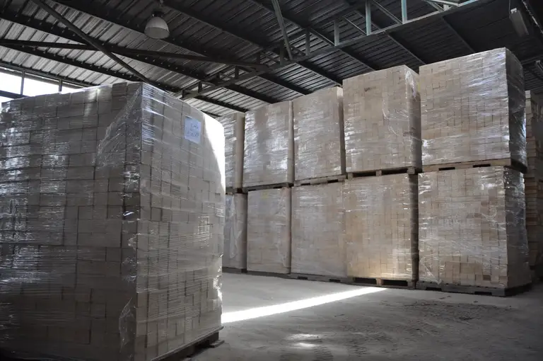 Automated compressed wood production line at EL-Saady Egypt