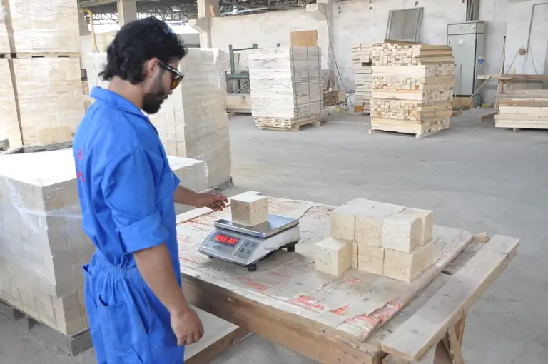 Quality assurance compressed wood — EL-Saady factory Suez