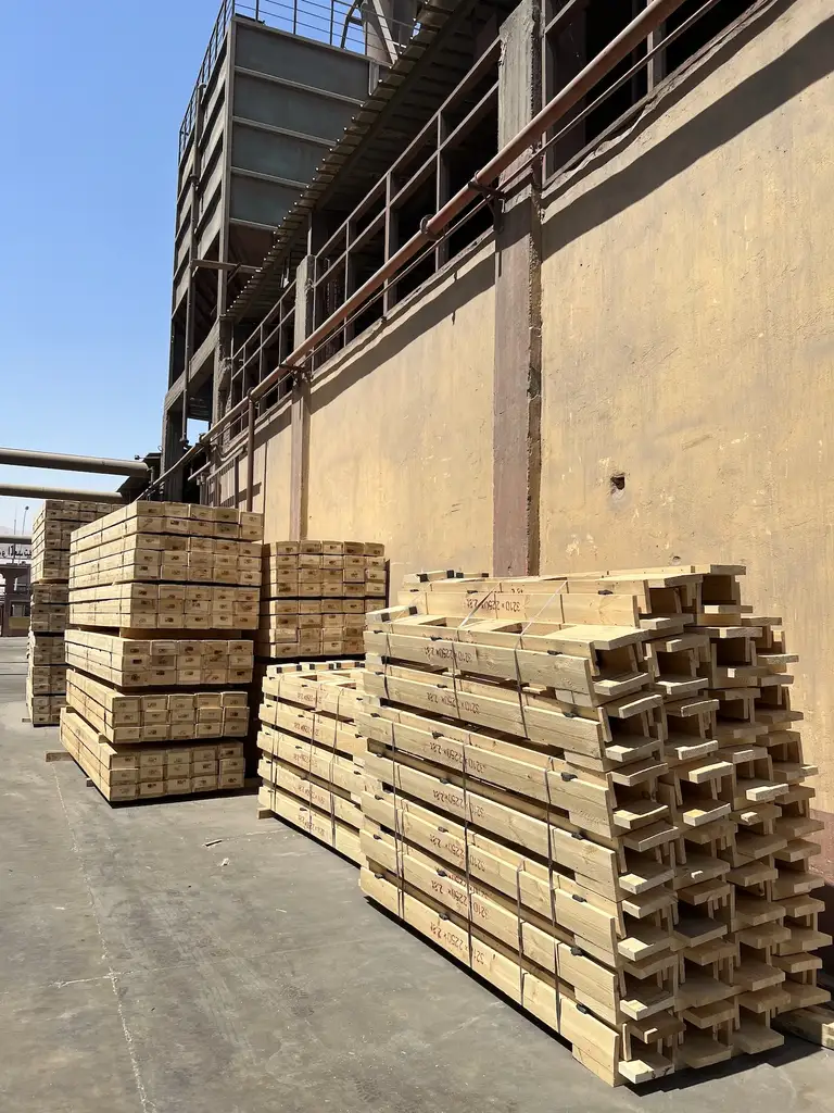 Custom wooden crates from EL-Saady manufacturer — Suez Egypt