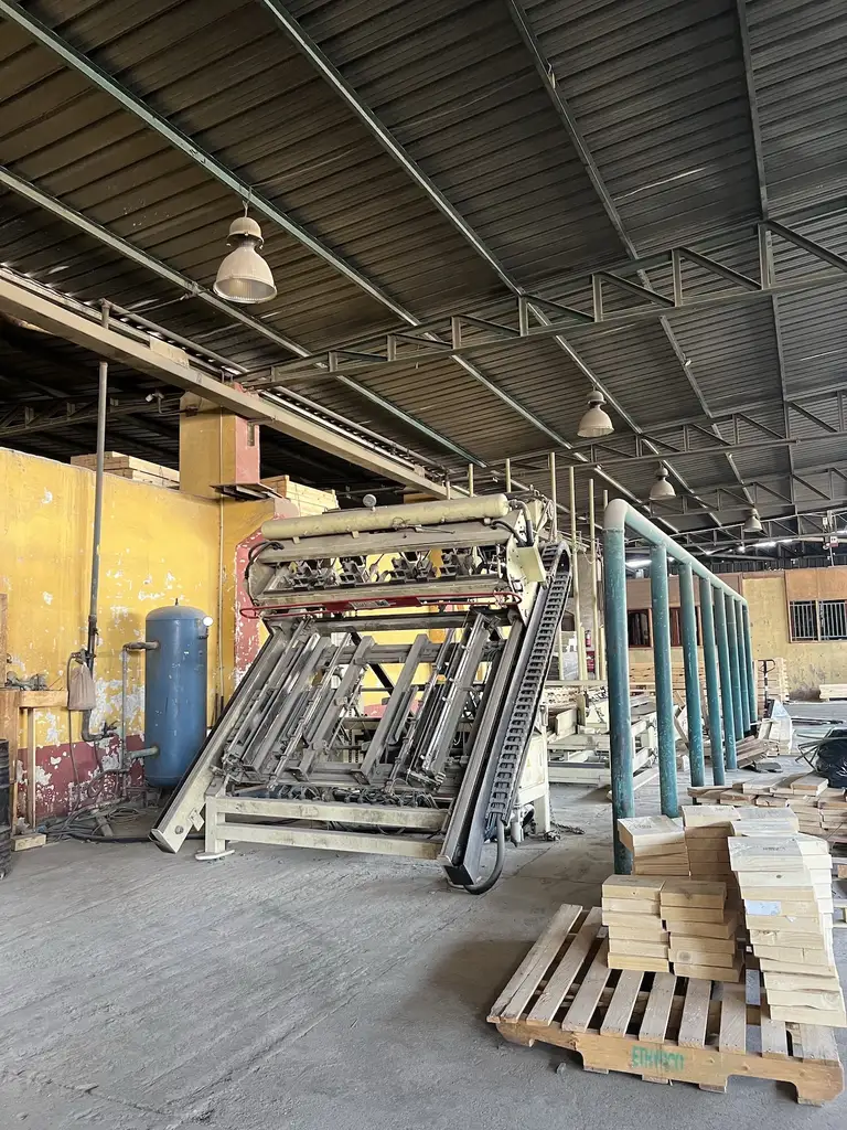 Block wooden pallets ready for shipment — EL-Saady Egypt