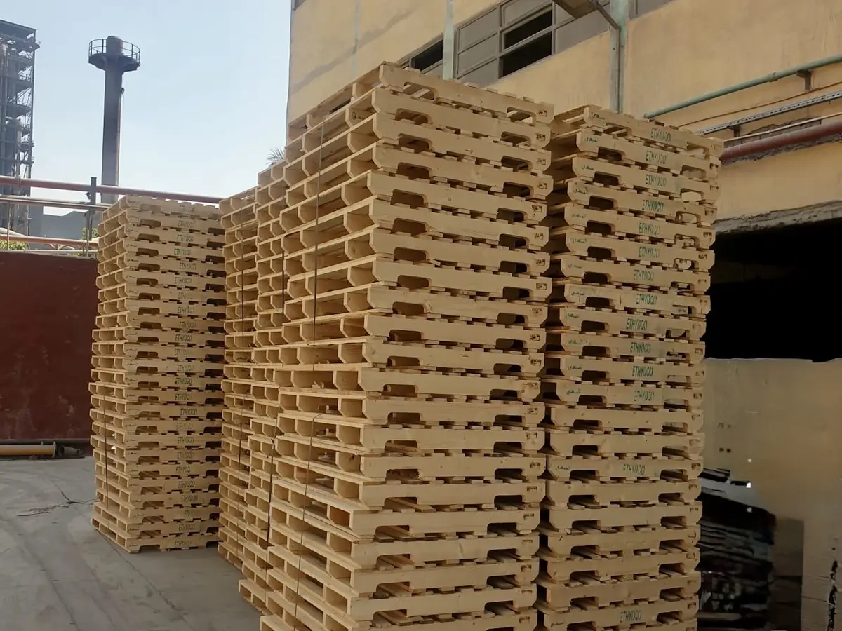Stringer wooden pallets — EL-Saady Egypt