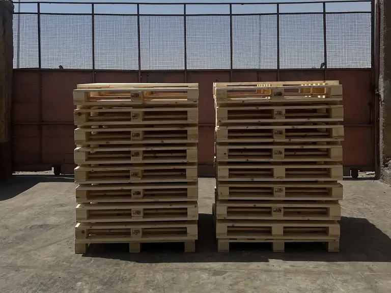 Wooden pallet production — EL-Saady Company Egypt